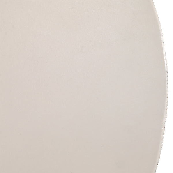 Dovetail Mullins Coffee Table Cream Concrete DOV24108-WHIT