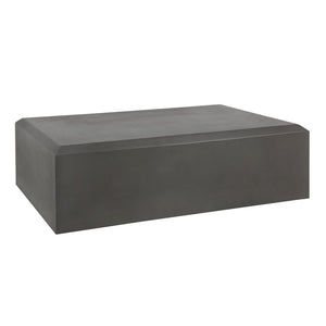 Dovetail Vivia Outdoor Coffee Table Concrete - Dark Grey 