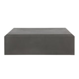 Dovetail Vivia Outdoor Coffee Table Concrete - Dark Grey 