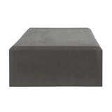 Dovetail Vivia Outdoor Coffee Table Concrete - Dark Grey 