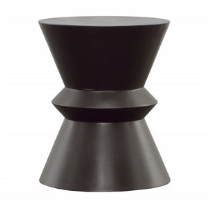 Karina Living Brynlee Outdoor Side Table – Durable, Weather-Resistant Accent for Modern Patios & Decks, Compact Design DOV26064