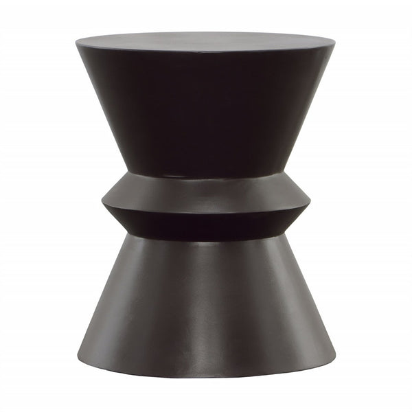 Karina Living Brynlee Outdoor Side Table – Durable, Weather-Resistant Accent for Modern Patios & Decks, Compact Design DOV26064