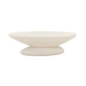 Karina Living Jaela Coffee Table in Ivory - Modern Terrazzo Design, Durable Concrete, Perfect for Stylish Interiors DOV26095-IVRY