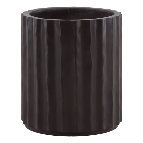 Karina Living Quade Outdoor Planter in Lava – Modern Lightweight Concrete Design for Stylish Patios & Gardens DOV26108-LAVA-SM