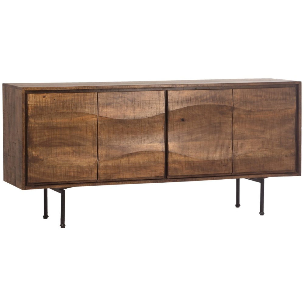 Karina Living Judson Sideboard - Elegant Mango Wood Storage Solution with Modern Design for Dining & Living Areas DOV2775