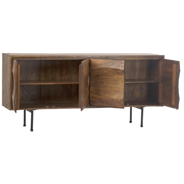 Karina Living Judson Sideboard - Elegant Mango Wood Storage Solution with Modern Design for Dining & Living Areas DOV2775