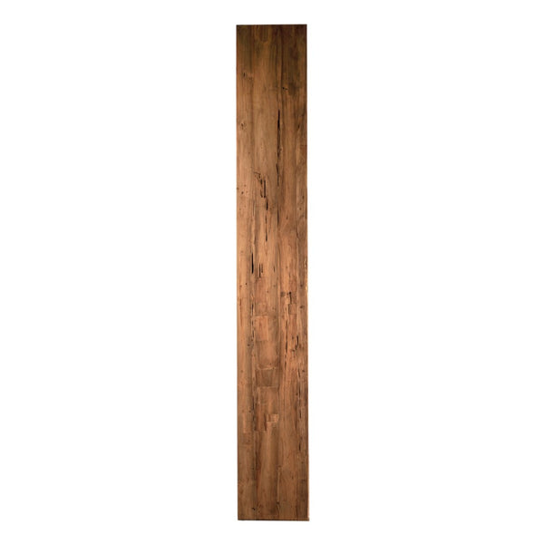 Karina Living Mariz Bookcase - Handcrafted Reclaimed Teak Wood, Rustic Charm, Tall & Narrow Design for Stylish Storage DOV29008