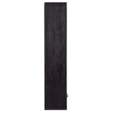 Dovetail Kadence Bookcase Reclaimed Teak Wood - Matte Black 