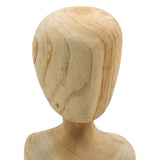 Dovetail Cece Wood Sculpture Teak Root - Natural 