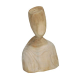 Dovetail Layman Wood Sculpture Teak Root - Natural 