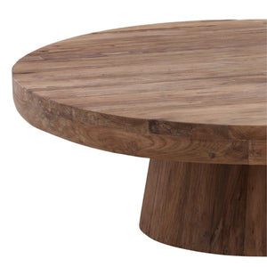 Karina Living Reyna Coffee Table in Natural Teak – Rustic Elegance, Sustainable Design for Modern Living Spaces DOV29042-NATL