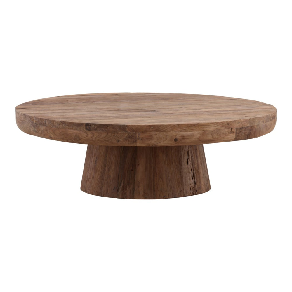 Karina Living Reyna Coffee Table in Natural Teak – Rustic Elegance, Sustainable Design for Modern Living Spaces DOV29042-NATL