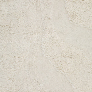 Karina Living Oceano Rug Ivory 6x9 - Luxurious Hand-Tufted New Zealand Wool for Elegant Coastal Home Décor DOV3025-IVRY-6X9