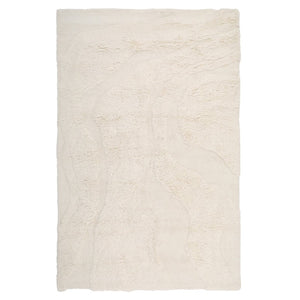 Karina Living Oceano Rug Ivory 9x12 - Luxurious Hand-Tufted New Zealand Wool for Comfort & Timeless Elegance DOV3025-IVRY-9X12