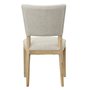 Karina Living Lucile Dining Chair - Timeless Elegance with Durable Oak Frame and Soft Cotton-Blend Upholstery DOV31027