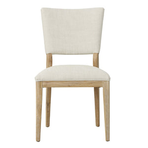 Karina Living Lucile Dining Chair - Timeless Elegance with Durable Oak Frame and Soft Cotton-Blend Upholstery DOV31027