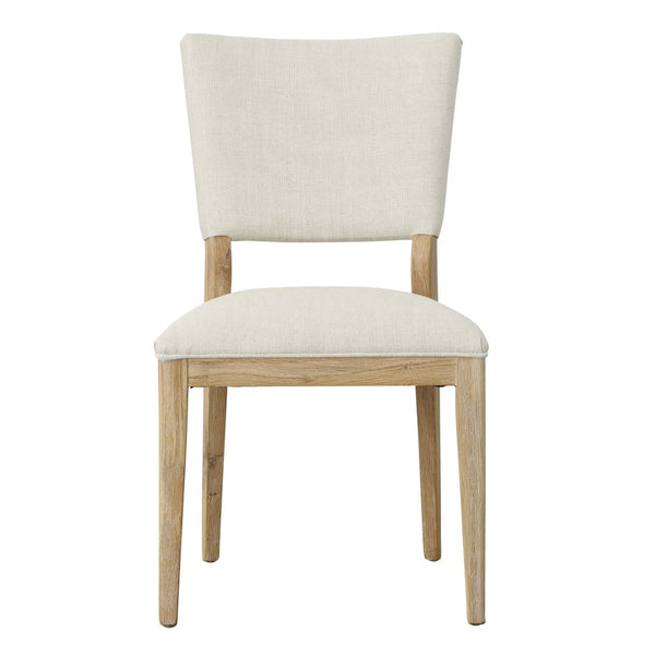 Karina Living Lucile Dining Chair - Timeless Elegance with Durable Oak Frame and Soft Cotton-Blend Upholstery DOV31027