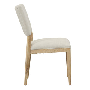 Karina Living Lucile Dining Chair - Timeless Elegance with Durable Oak Frame and Soft Cotton-Blend Upholstery DOV31027
