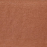 Dovetail Whitney Bed Linen Blend Upholstered Slipcover and Birch Wood Frame - Terracotta