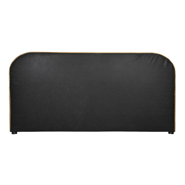 Dovetail Agi Bed King Camel Camel Polyester Velvet Upholstery and Birch Wood Frame DOV3216EK-CAML