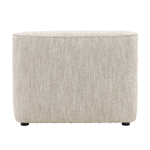 Dovetail Madeline Modular Sectional - Armless Beige Napa Beige Textured Boucle Fabric DOV3229-AMLS-BEIG
