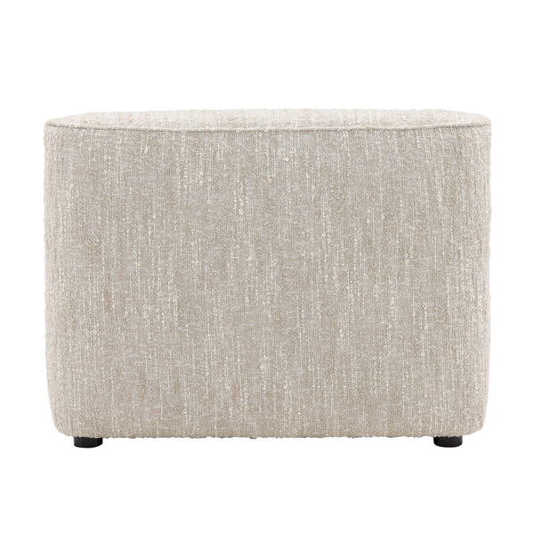 Dovetail Madeline Modular Sectional - Armless Beige Napa Beige Textured Boucle Fabric DOV3229-AMLS-BEIG