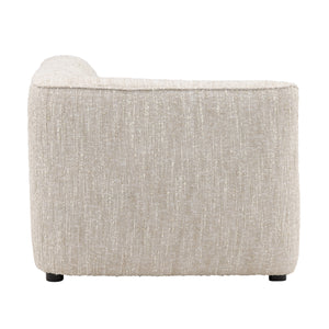 Dovetail Madeline Modular Sectional - Corner Beige Napa Beige Textured Boucle Fabric DOV3229-CRNR-BEIG