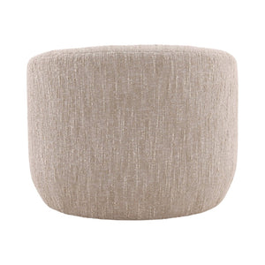 Karina Living Romy Swivel Chair in Napa Beige Boucle - Modern Comfort for Living Rooms & Cozy Spaces, 360° Rotation DOV3236-BEIG