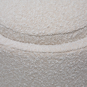 Dovetail Casa Bench Off White Boucle Upholstery DOV34017