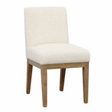 Weilan Dining Chair - Stylish Antique White Wash Mango Wood Design for Elegant Dining Spaces