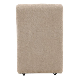 Dovetail Marvin Dining Chair Camel Charlotte Camel Polyester Upholstery DOV34024-CAML