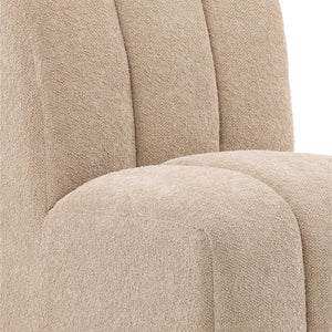 Dovetail Marvin Dining Chair Camel Charlotte Camel Polyester Upholstery DOV34024-CAML