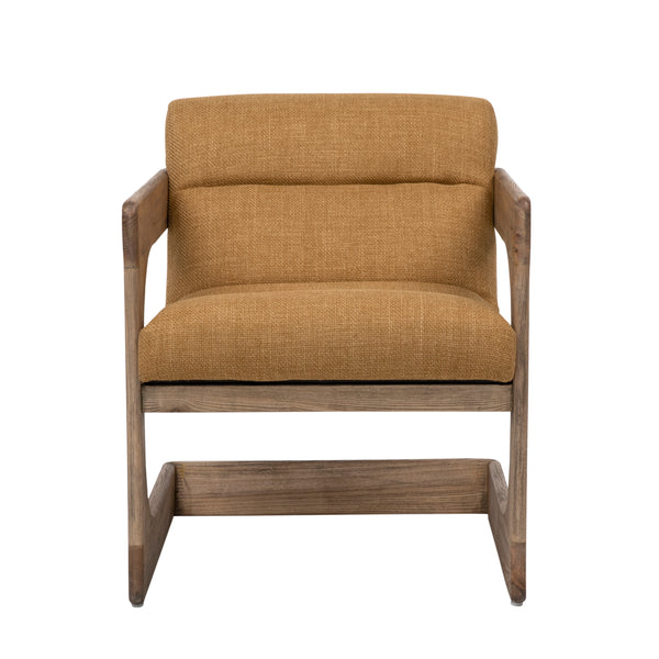 Dovetail,End Tables,,Mustard,Polyester Blend Upholstery and Ash Wood,Freight,Green,,Polyester,Wood,Wood,,NONE,$700 - $850 Bridges Occasional Chair DOV34034-MSTD Dovetail Dovetail