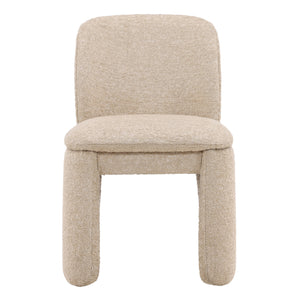 Dovetail Kurt Dining Chair Sand Walden Sand Polyester Fabric and Plywood DOV34039-SAND