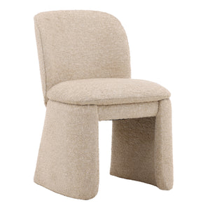 Dovetail Kurt Dining Chair Sand Walden Sand Polyester Fabric and Plywood DOV34039-SAND