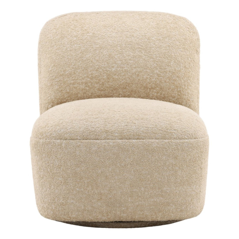 Karina Living Darrel Swivel Chair in Walden Sand - Stylish, Comfortable Accent Chair for Any Space or Décor DOV34040-SAND