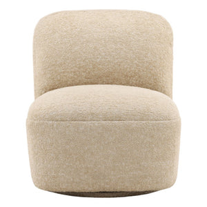 Karina Living Darrel Swivel Chair in Walden Sand - Stylish, Comfortable Accent Chair for Any Space or Décor DOV34040-SAND