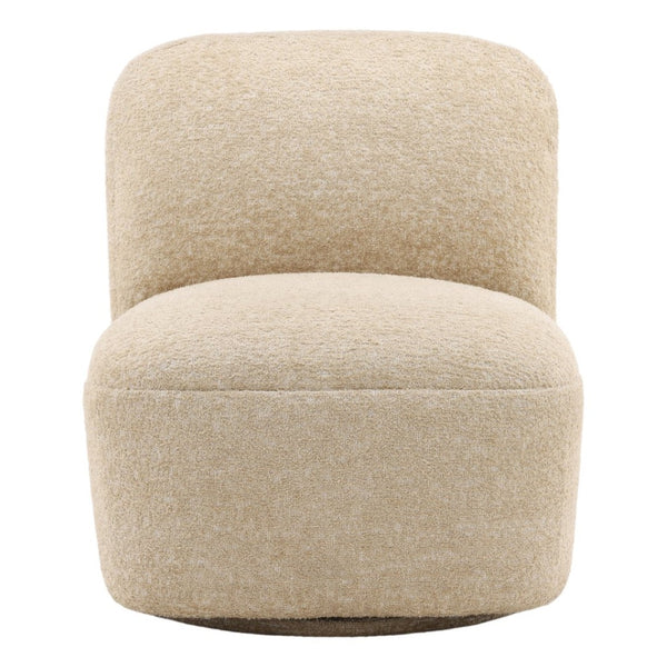 Karina Living Darrel Swivel Chair in Walden Sand - Stylish, Comfortable Accent Chair for Any Space or Décor DOV34040-SAND