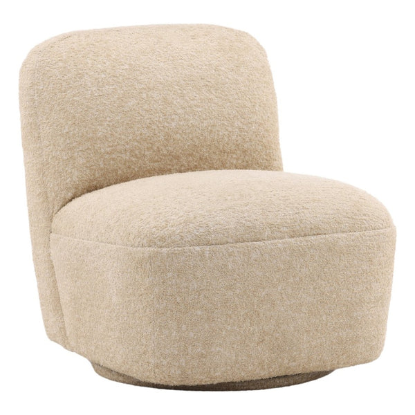Karina Living Darrel Swivel Chair in Walden Sand - Stylish, Comfortable Accent Chair for Any Space or Décor DOV34040-SAND