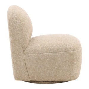 Karina Living Darrel Swivel Chair in Walden Sand - Stylish, Comfortable Accent Chair for Any Space or Décor DOV34040-SAND