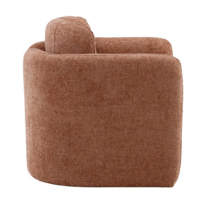 Karina Living Munson Occasional Chair in Clay - Stylish, Durable Accent Seat for Living Rooms & Guest Areas DOV34043-CLAY