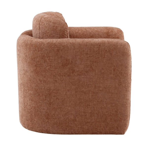 Karina Living Munson Occasional Chair in Clay - Stylish, Durable Accent Seat for Living Rooms & Guest Areas DOV34043-CLAY