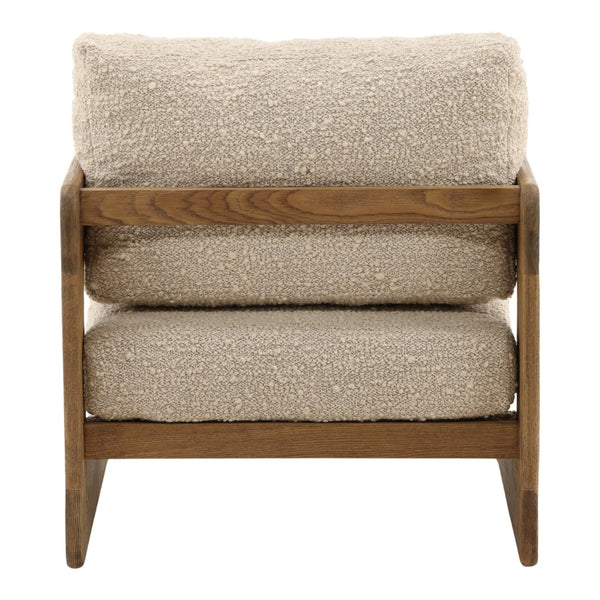 Karina Living Malia Occasional Chair: Cozy Boucle Upholstery & Sturdy Birch Frame for Modern Living Spaces DOV34071-BRCH