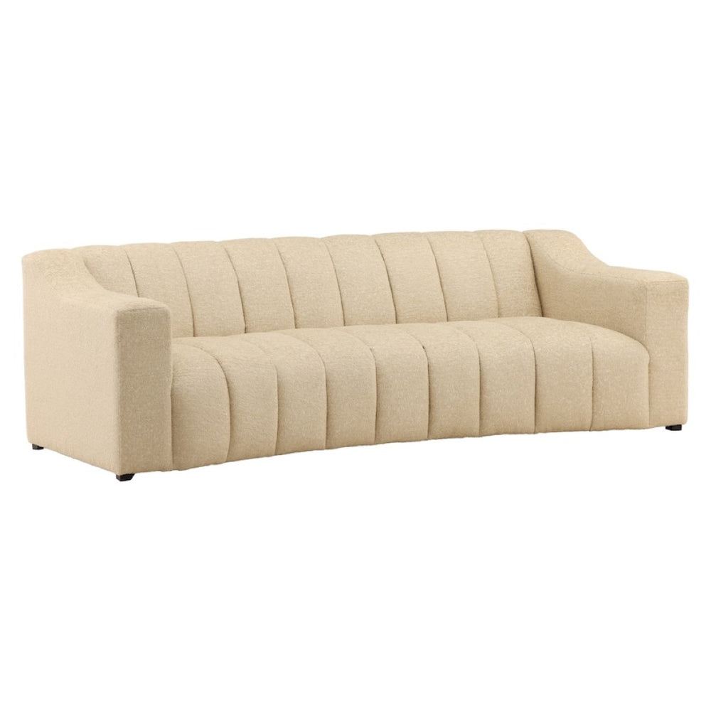 Karina Living Mitzy Sofa in Sand - Modern Comfort with Durable Upholstery for Stylish Living Spaces and Family Rooms DOV34079-SAND