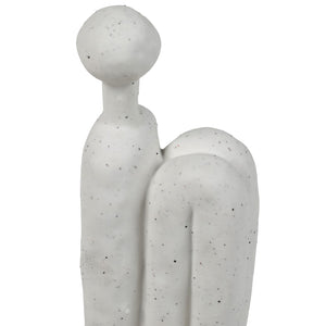 Dovetail Kaisa Sculpture Stoneware - White 