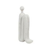 Dovetail Kaisa Sculpture Stoneware - White 