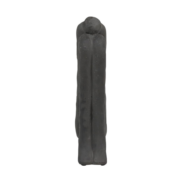 Dovetail Teresa Sculpture Stoneware - Dark Grey 
