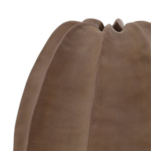 Karina Living Elm Terracotta Vase - Light Brown Sculpture for Dried Botanicals, Modern Rustic Accent Decor DOV36045-LTBR