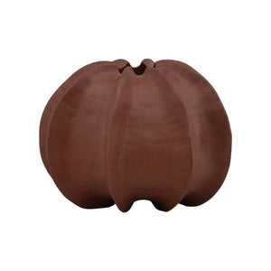 Karina Living Brynn Terracotta Vase - Rustic Modern Decor Accent for Dried Botanicals and Stylish Interiors DOV36046-TERR