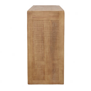 Dovetail Sonya Console Table Natl Natural Finish Solid Reclaimed Pine Wood DOV38039-NATL